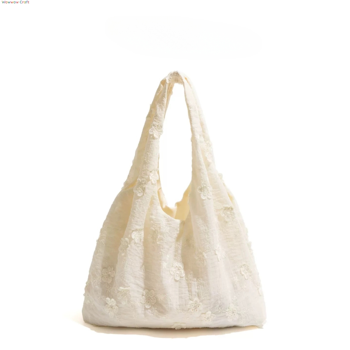 Shoulder Bags,Totes,Sweet Flower Embroidery Travel Holiday Shoulder Bag - Handbag